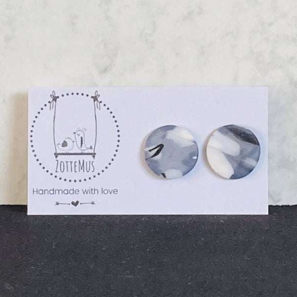 Pieces Stud Medium Speckled