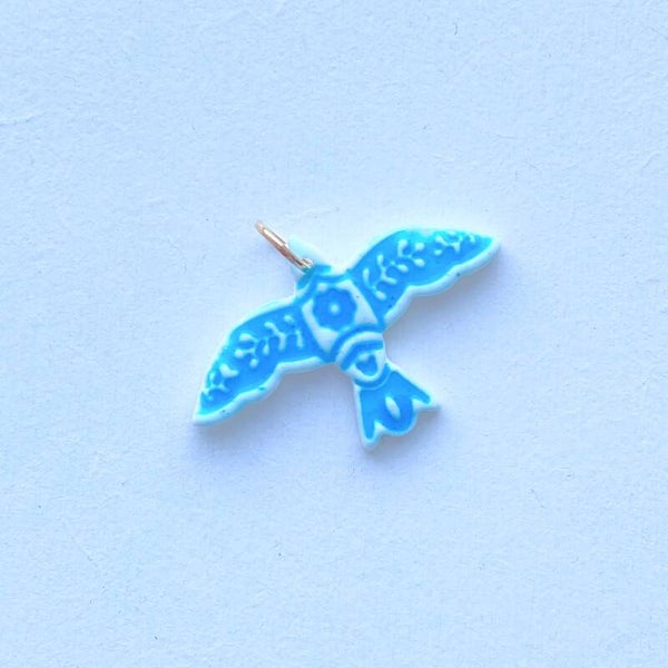 Riptide Charm Bird Teal