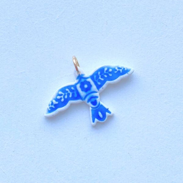 Riptide Charm Bird Blue