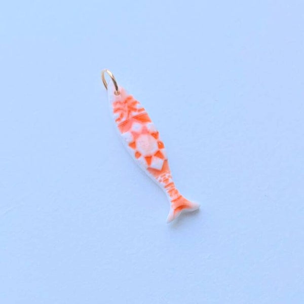 Riptide Charm Fish Orange