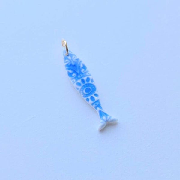 Riptide Charm Fish Teal