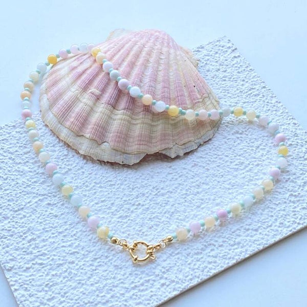 Riptide Necklace Soft Pastel