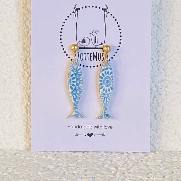 Riptide Fish Blue Golden Edge