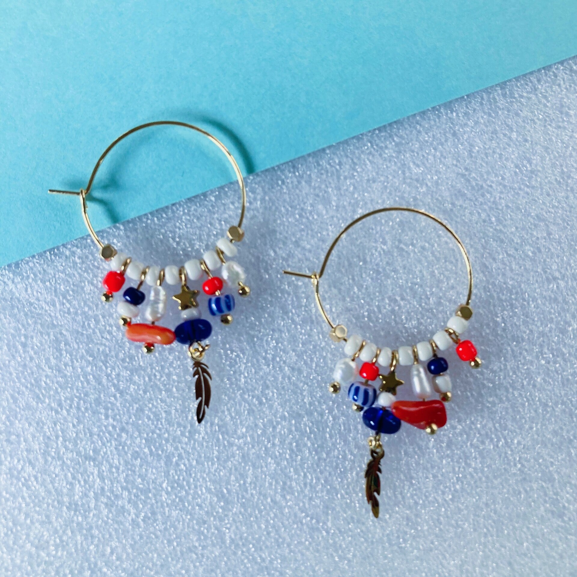 Ocean Eyes Creole Red Blue