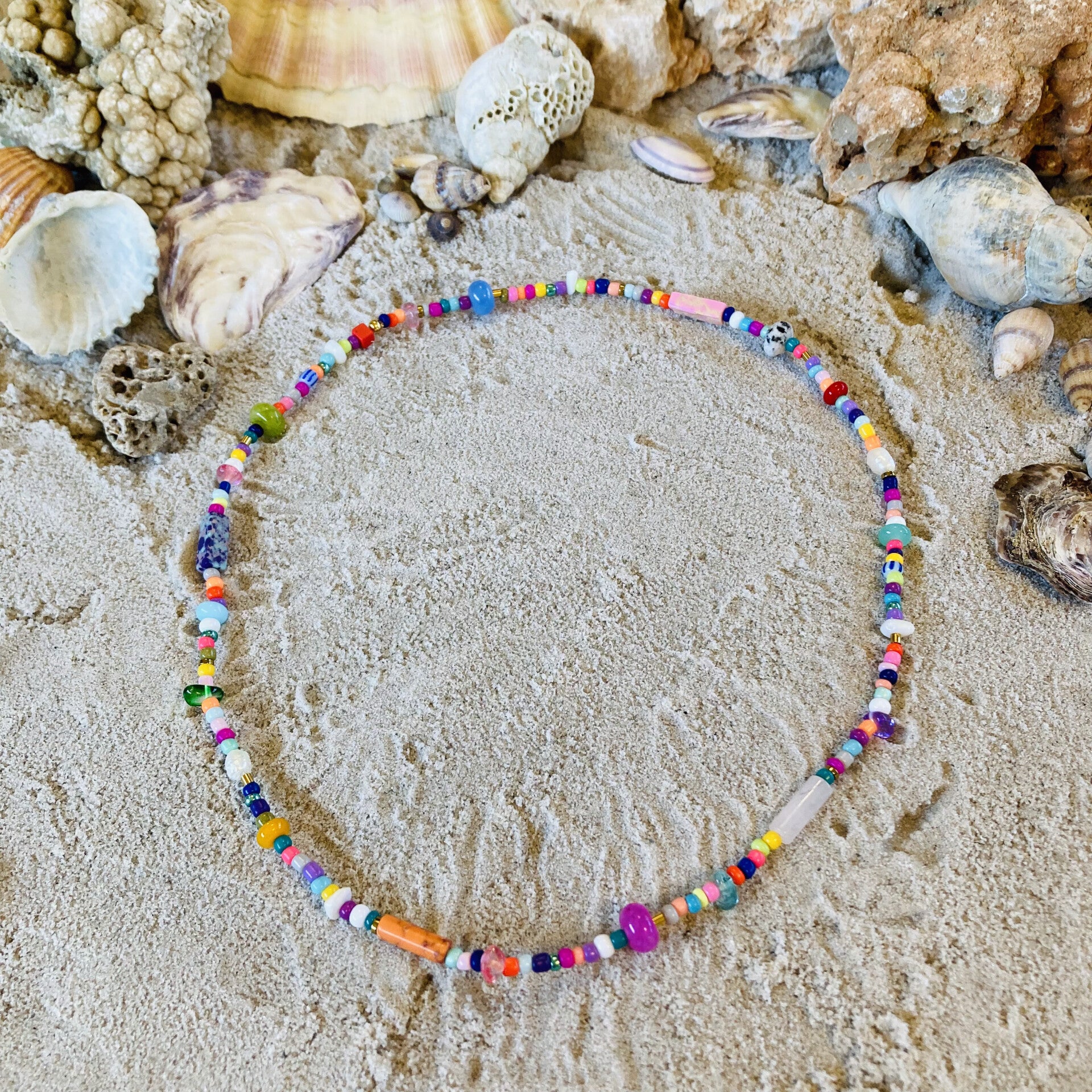 Ocean Eyes Necklace Multicolor