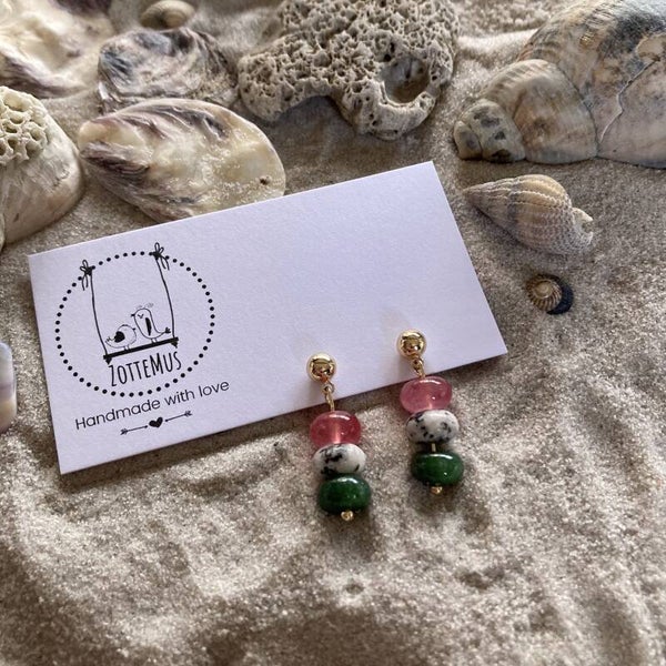 Ocean Eyes Tripple Speckled Coral Green