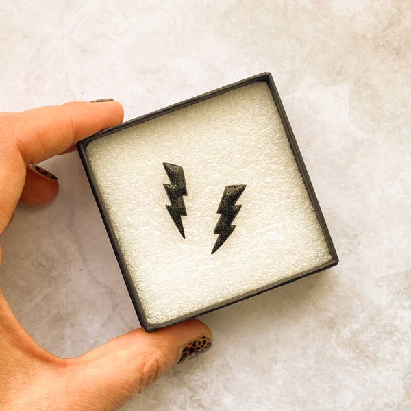 Rebel Mini Stud Lightning