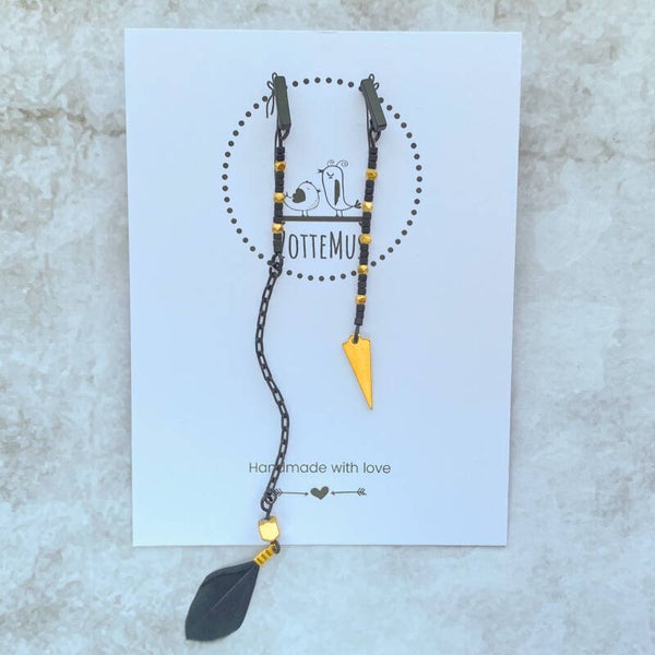 Rebel Asymmetrical Feather