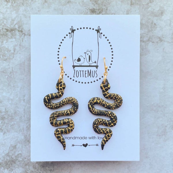 Rebel Hanging Snake Gold Leaf