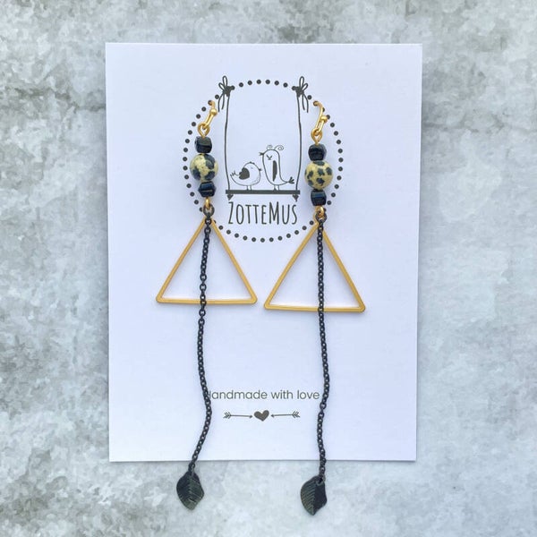 Rebel Gem And Triangle Gold