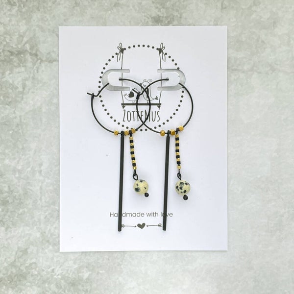Rebel Hoop Stick And Ball Black