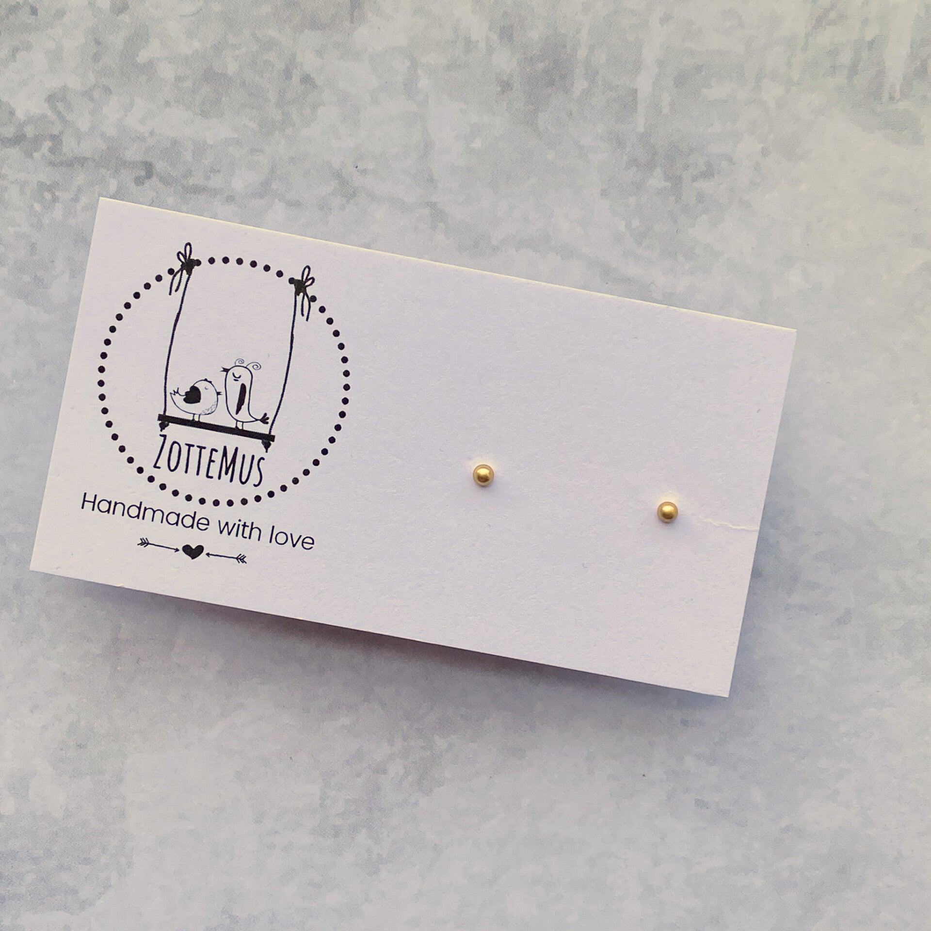 Rebel Mini Stud Gold