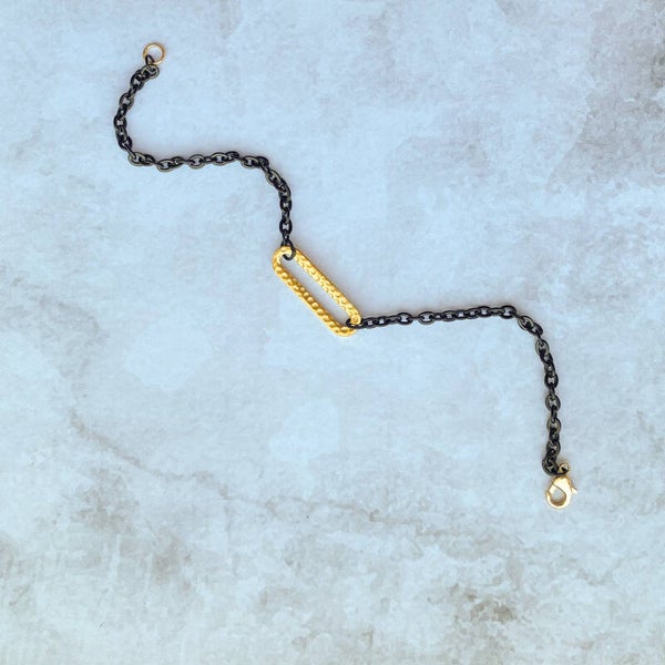 Rebel Bracelet Oval Charm