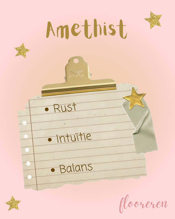Amethist | Cluster Hart