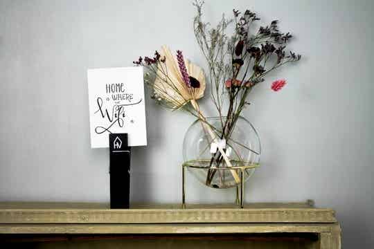 Postcard | Home is where the wifi is