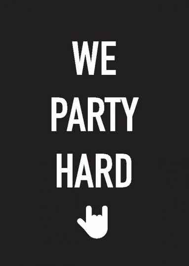 Postcard | We party hard