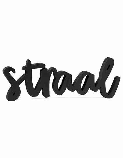 Quote hout | "Straal"