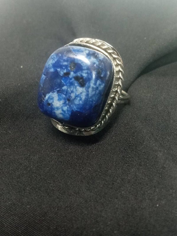 Lapis Lazuli Adjustable Ring