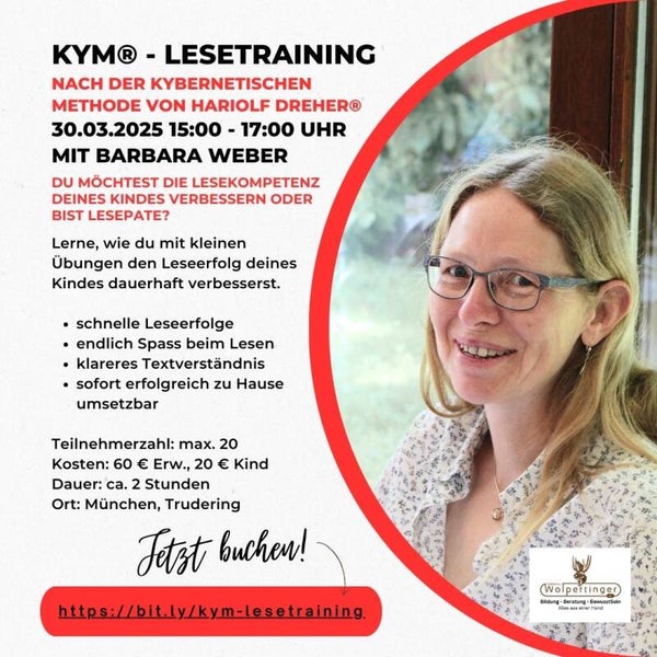 kym (R) - Lesetraining nach der Kybernetischen Methode von Hariolf Dreher