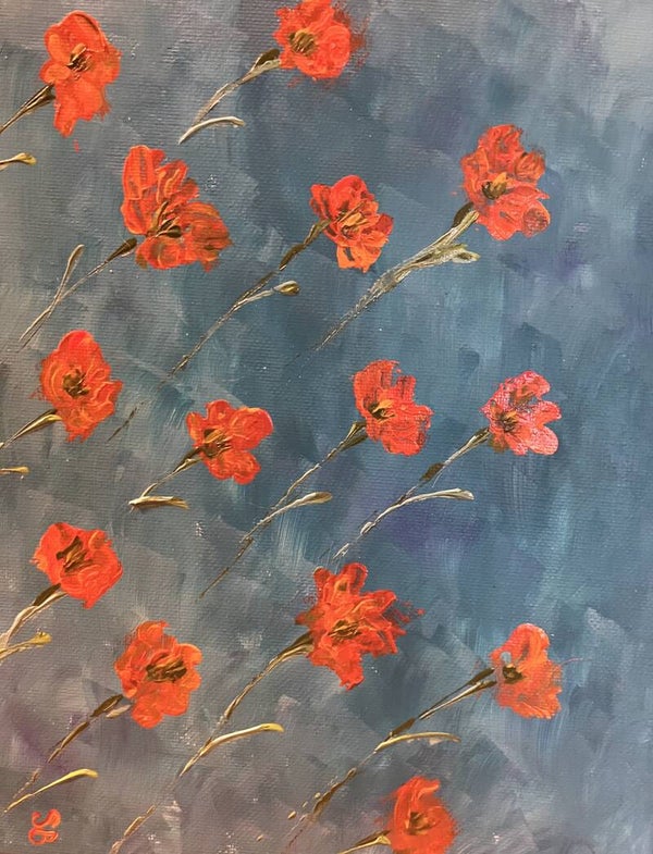 Orange Poppies