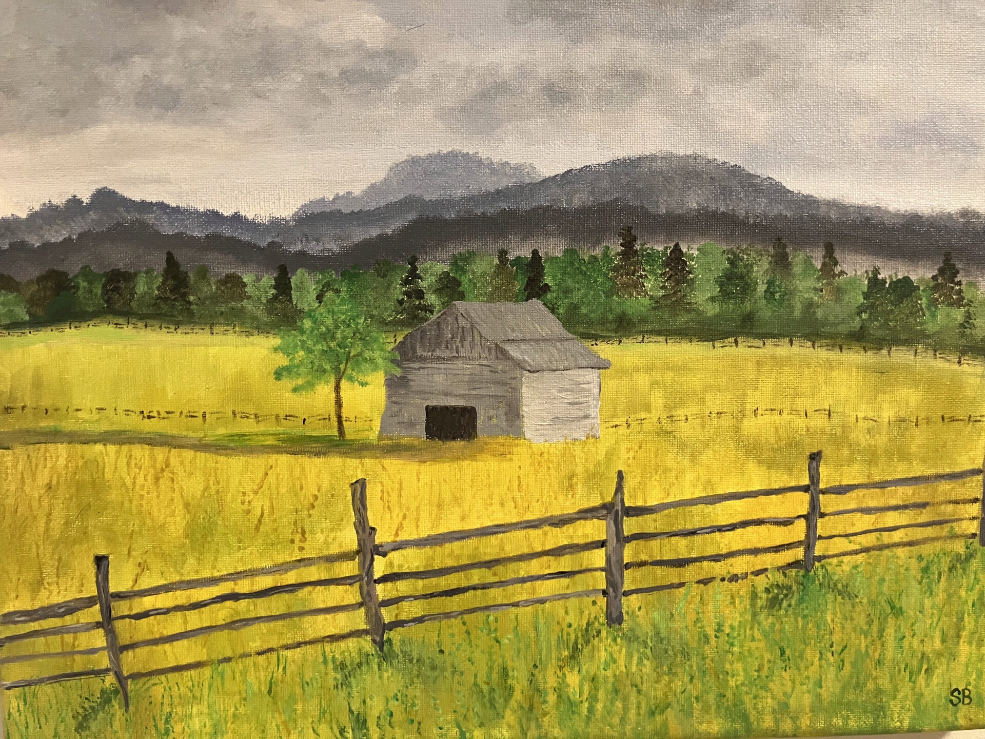 Barn in a Field