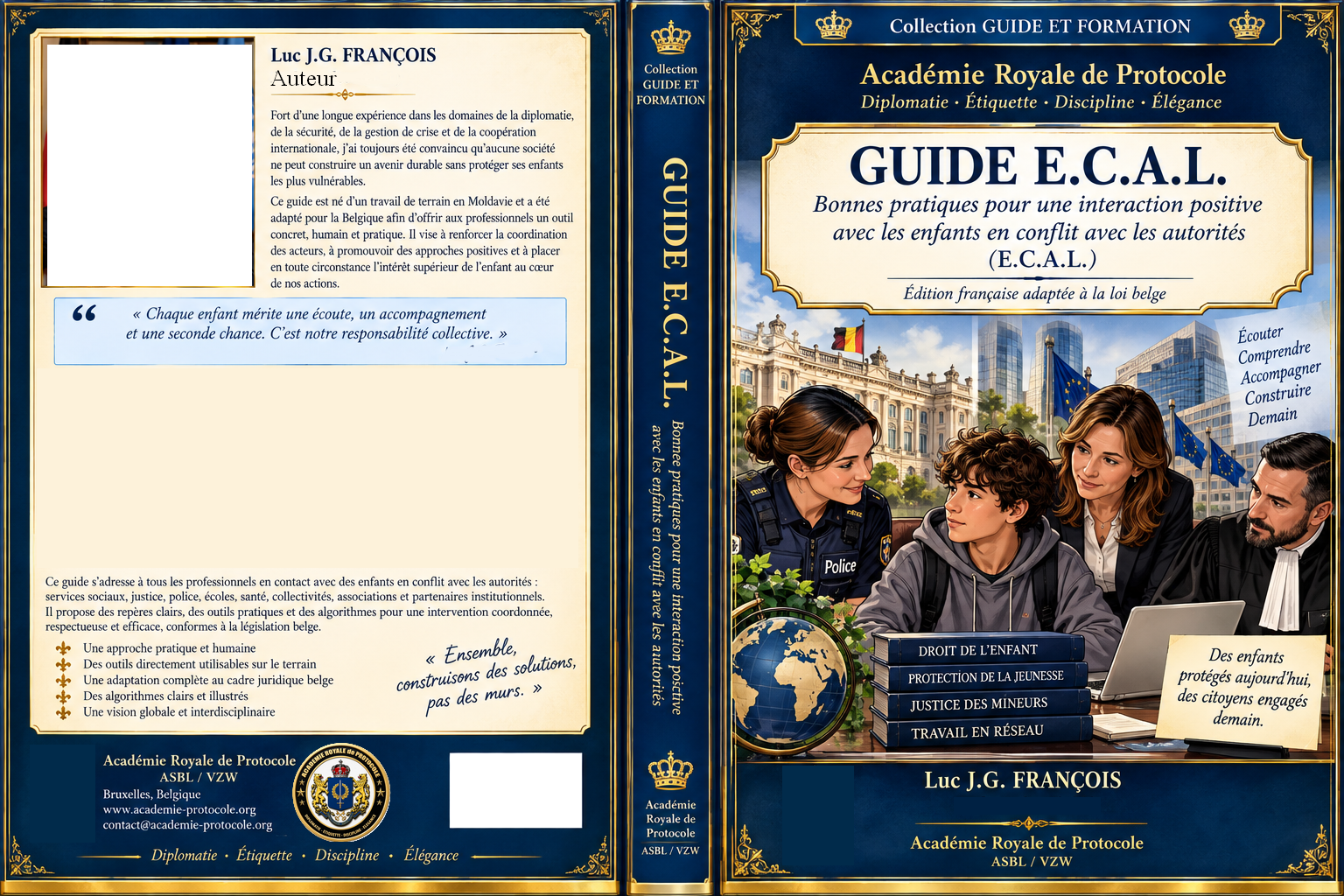 Première de couverture du Guide E.C.A.L. de Luc J.G. François
