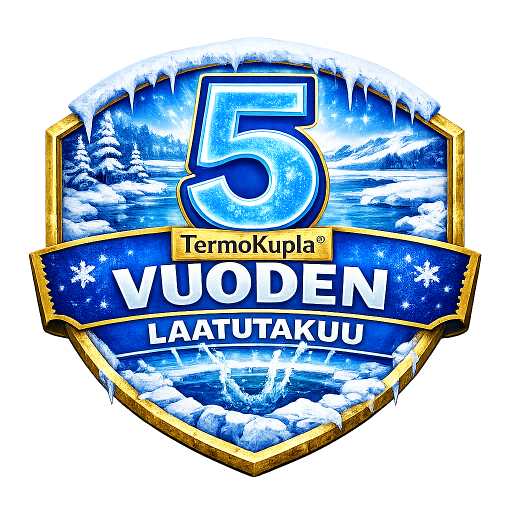 TermoKupla laatutakuu 5 vuotta - avantopumppu