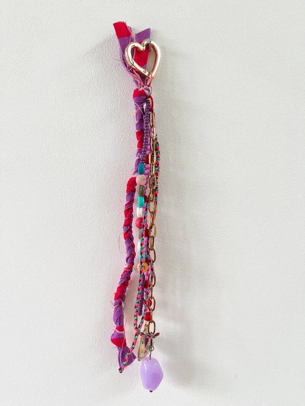 Bag charm juf