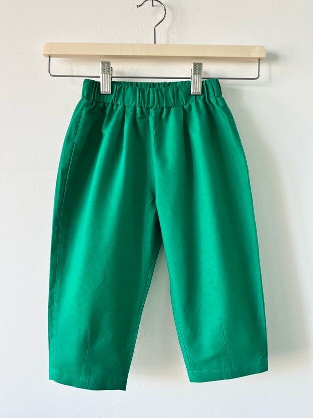 Broek Pico - Groen met blauwe zakken