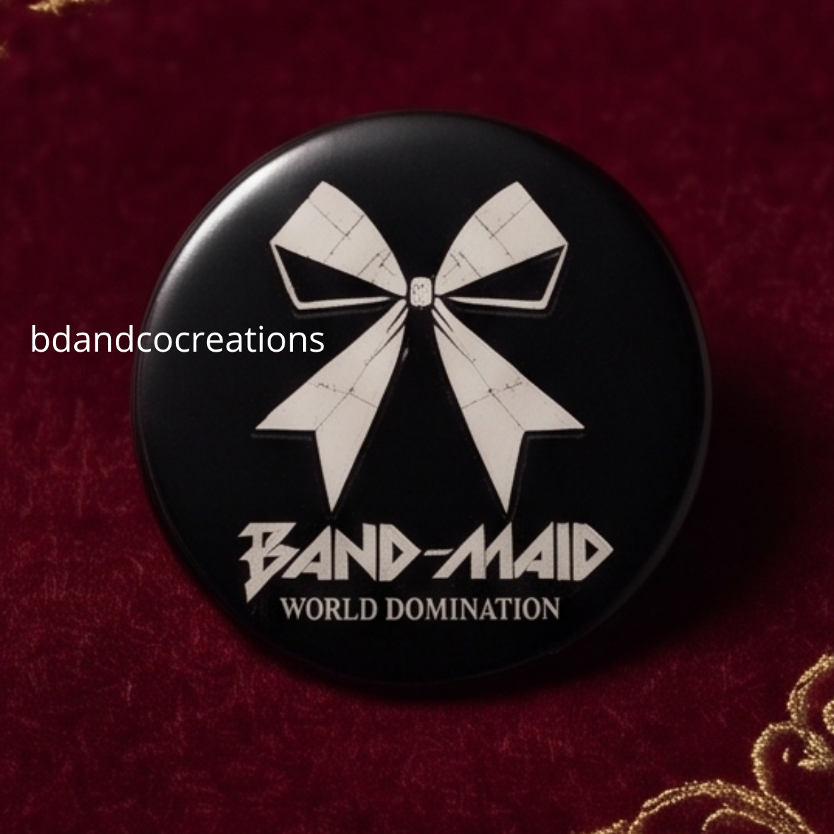 🤘 Badges Band-Maid — Rock Puissant & Style Unique