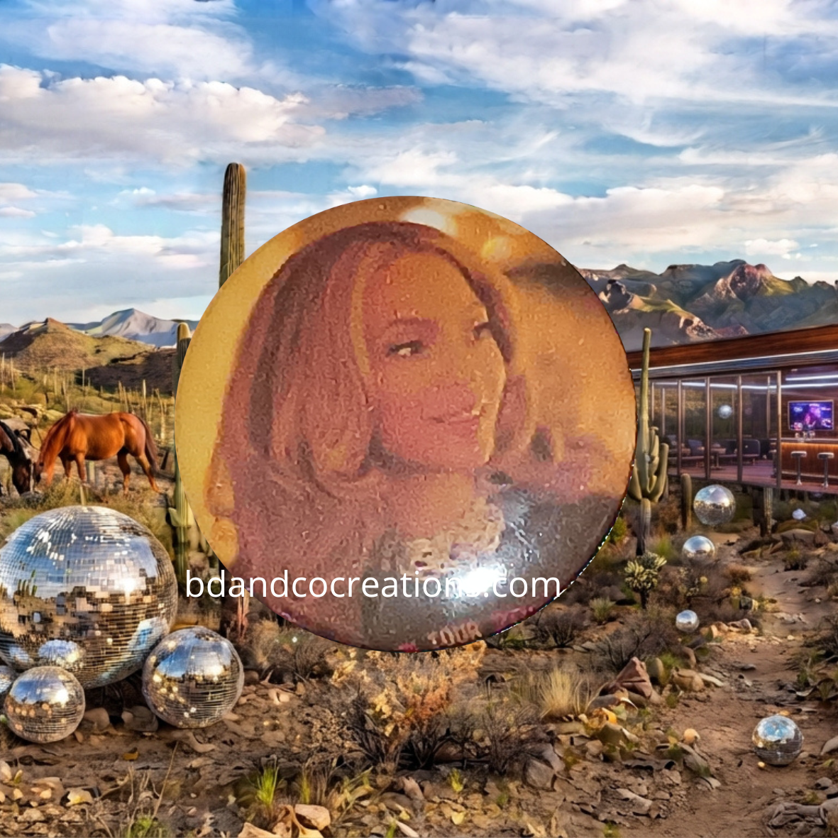 Badges Beyoncé faits main 🌟 Goodies & Merch Pop Star (32 mm)
