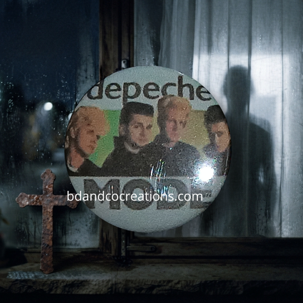 Badges Depeche Mode faits main 🌟 Goodies & Merch Synth-Pop / Rock (32 mm)