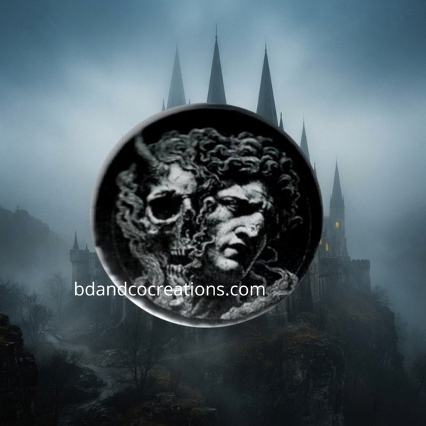 Badges Gothique faits main 🌟 Goodies & Merch Dark / Alternatif (32 mm)