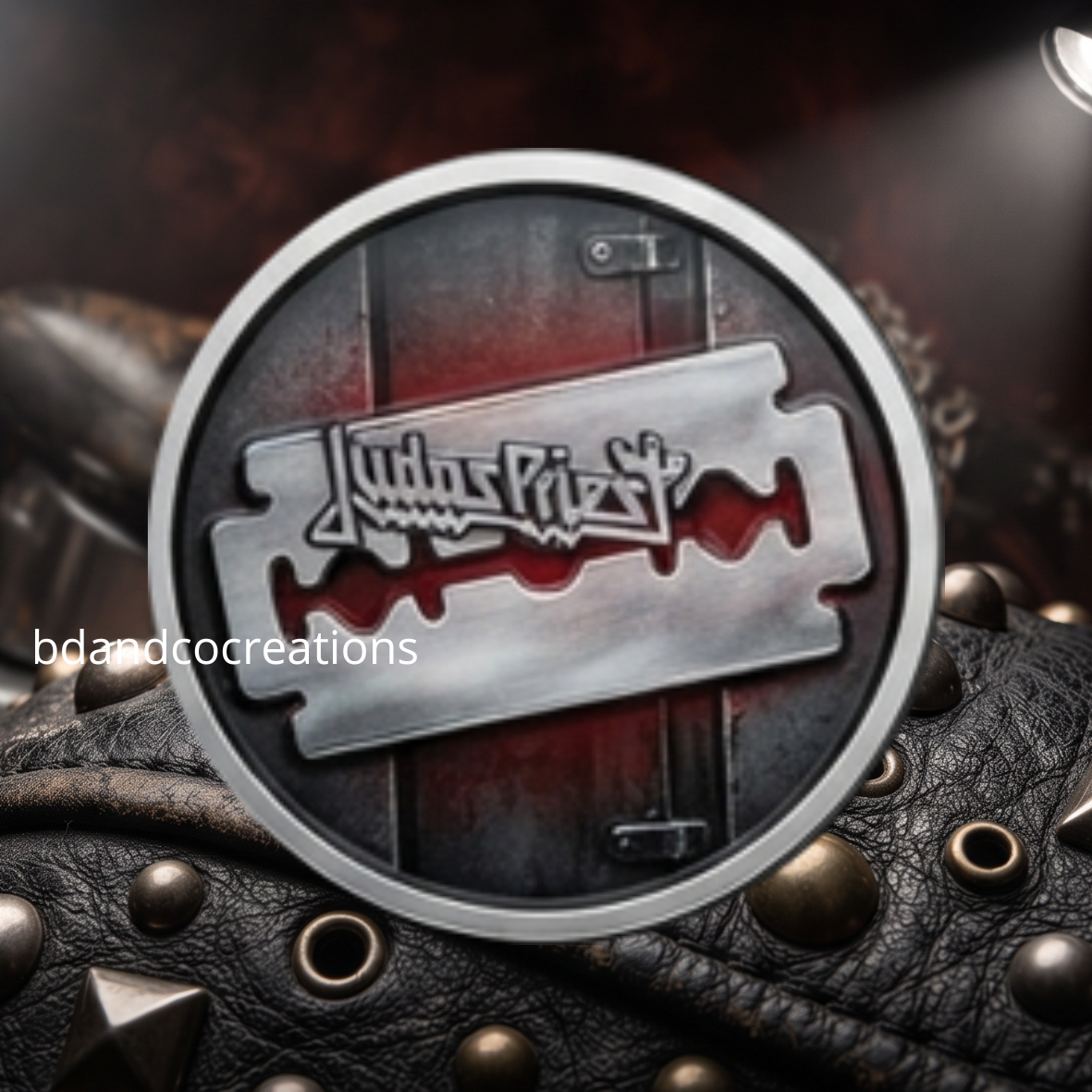 ⚡ Badges JUDAS PRIEST — Les Dieux du Heavy Metal Britannique