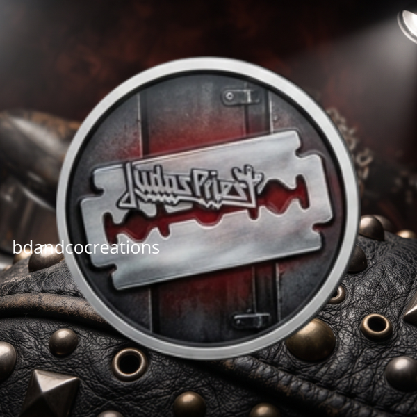 ⚡ Badges JUDAS PRIEST — Les Dieux du Heavy Metal Britannique
