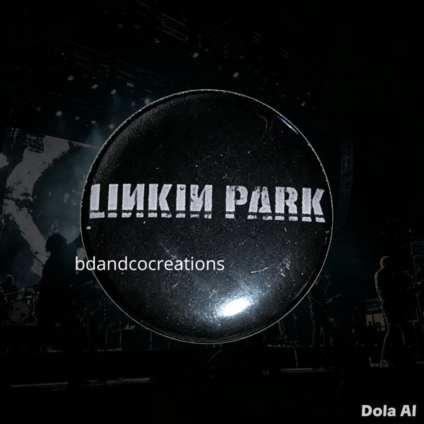 🔺 Badges Linkin Park — Symbole Hexagonal & Fusion Rock