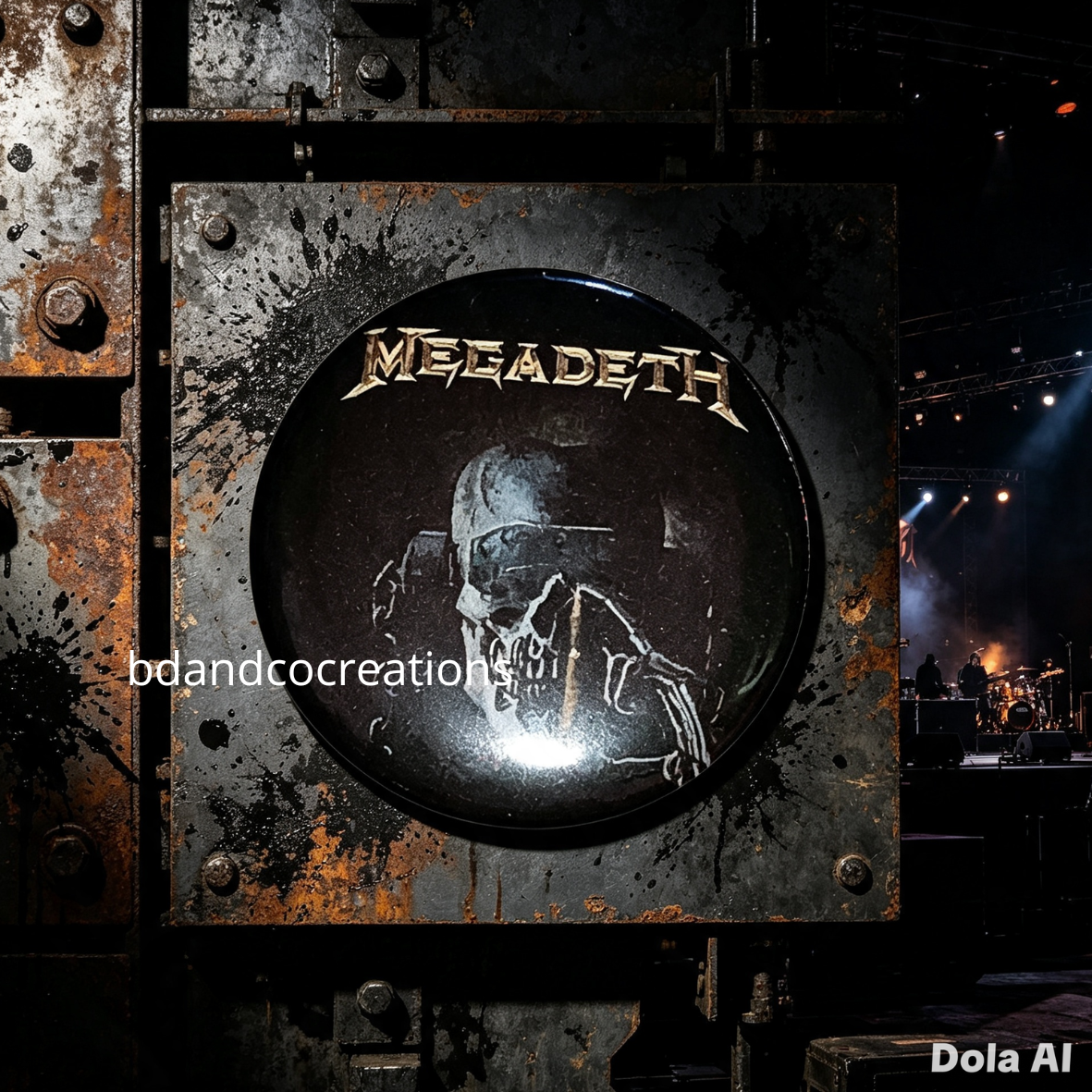 🦅 Badges Megadeth — Légende du Thrash Metal Américain