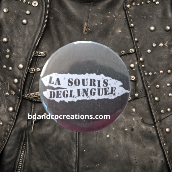 Goodies Punk Rock & Good Vibes Contestataires faits main (32 mm)