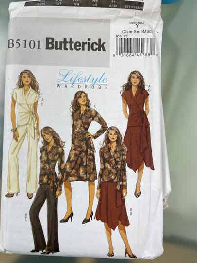 Butterick B5101 (Xsm-Sml-Med)  XS-S-M