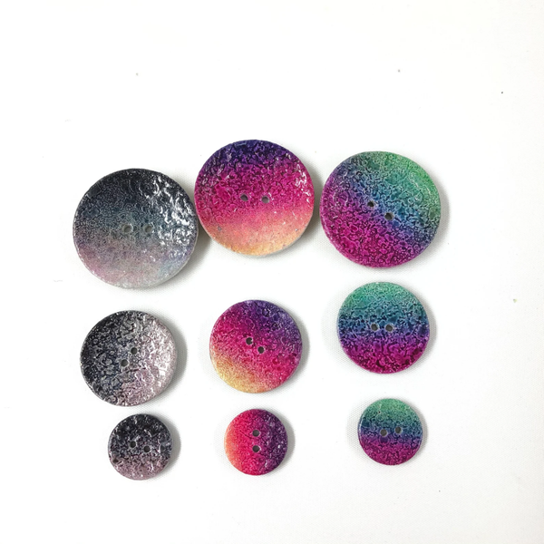 Geglazuurde kokos knopen gemêleerd