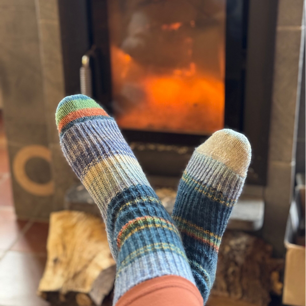 Handgebreide sokken van je eigen garen
