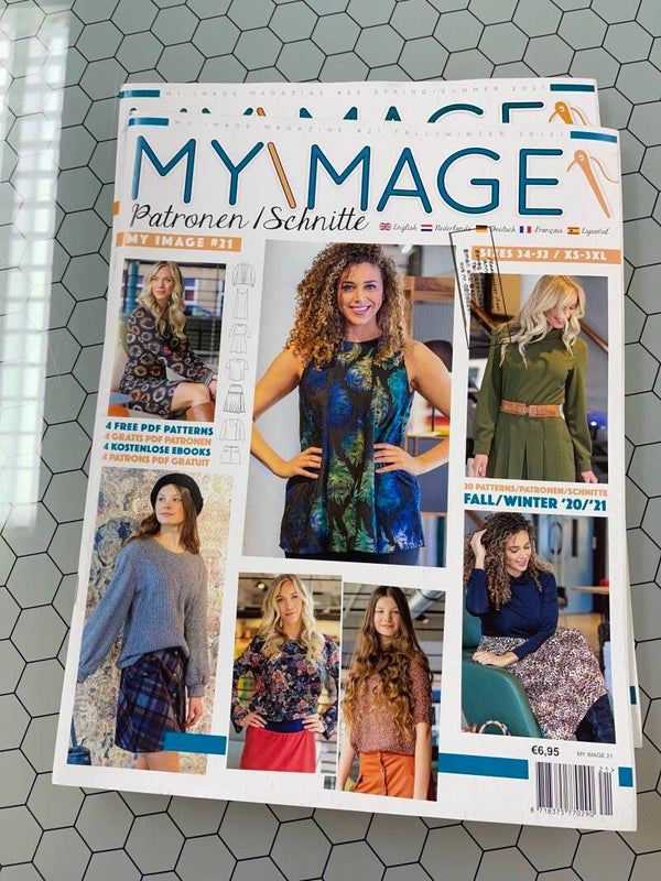 Patroonmagazines van BurdaStyle, KnipMode en MyImage.