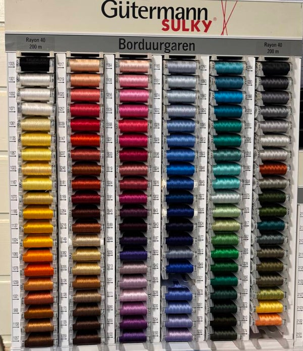 Gütermann Sulky Rayon 40  – 3 kleuren naar keuze