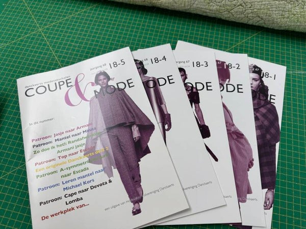 Coupe & Mode set 12 t/m 18 – 35 patroonmagazines / vakbladen