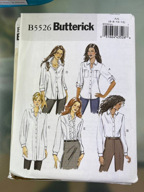 Butterick B5526 (6 - 12) 32 - 38
