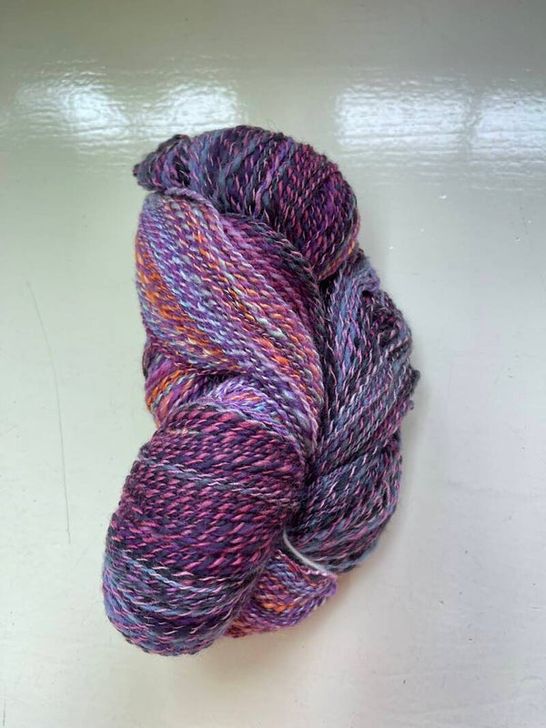 Handgesponnen Merino/Zijde Garen - 2 Ply