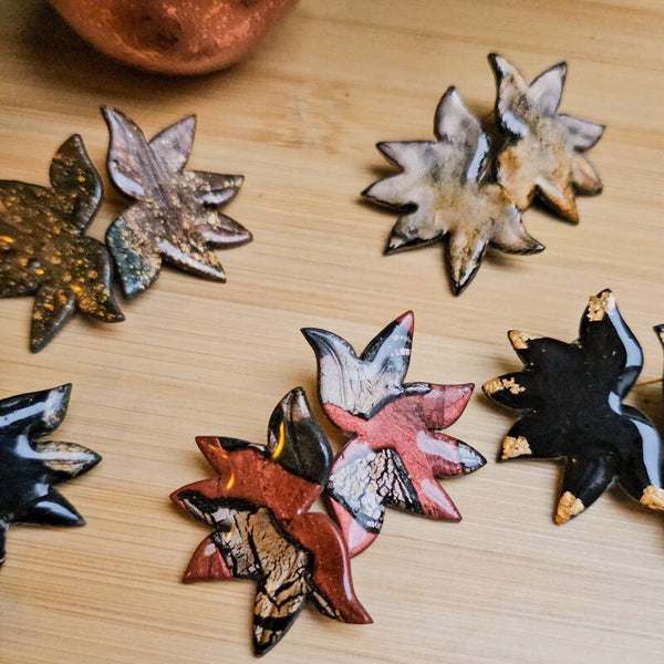 Sparkling Flower Studs