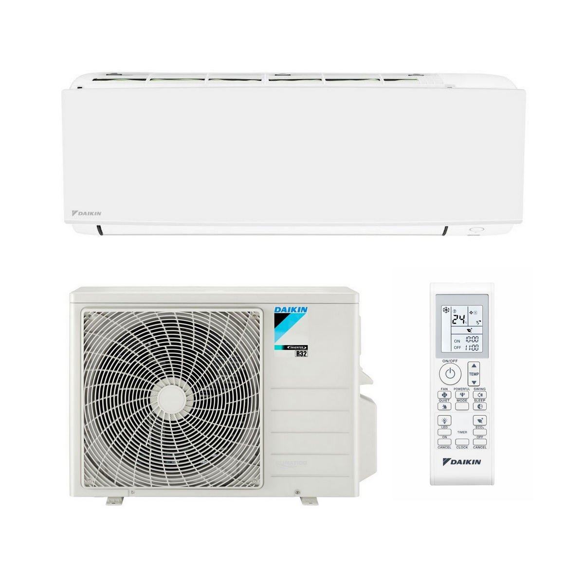 Daikin Sensira 5.0kW/18000Btu (FTXF50/ RXF50) A++ R32 COOL & HEAT - WiFi