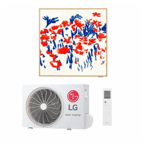 LG ARTCOOL Gallery Special, Dual Inverter A09GA1 - 2.5kW/9000Btu (Personaliseerbaar foto-frame)