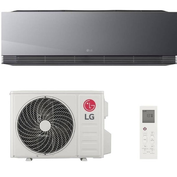 LG MEEST NIEUWE MODEL AA12SP ! DUAL-COOL DELUXE ARTCOOL BLACK 3.5kW/12000Btu INCL. WIFI (AI) A+++